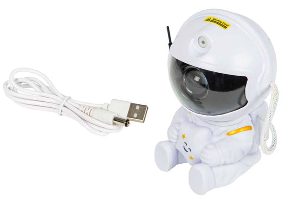 Namizna svetilka projektor LED astronaut 3
