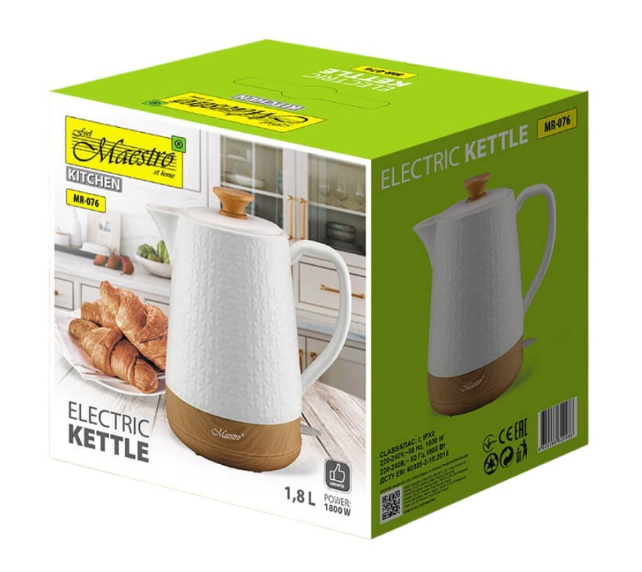 Feel-Maestro MR-076 keramični kuhalnik vode, 1,8l, 1800W 2