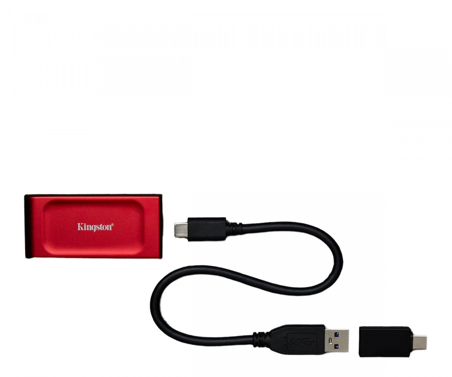Zunanji SSD disk Kingston XS1000R 1TB USB 3.2 Gen 2x2, Rdeč 3