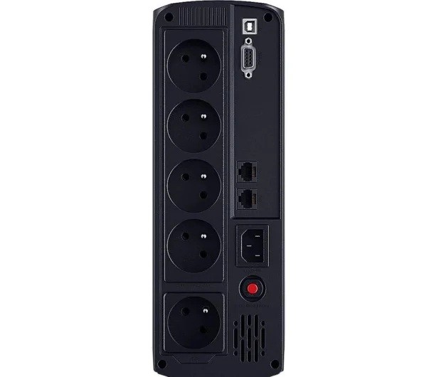 CyberPower VP1600ELCD UPS napajalnik, 1600VA/960W, AVR, USB, LCD, 5xSchuko 2
