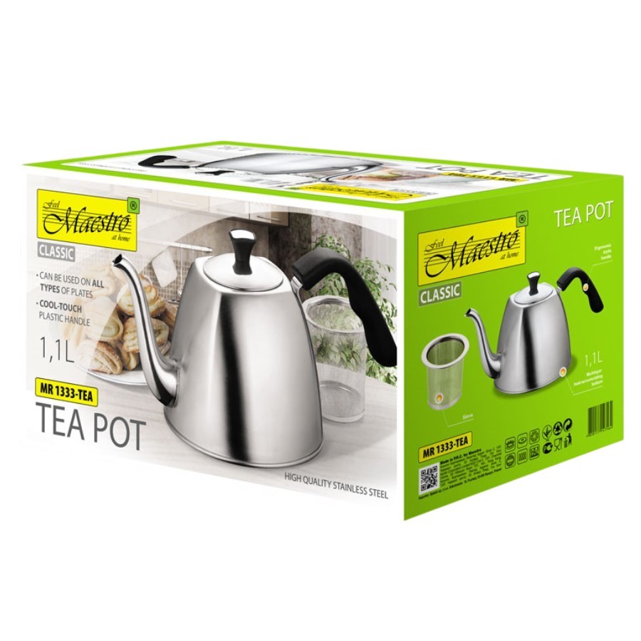 Čajnik za pripravo čaja/zelišč 1.1L MR-1333-TEA 4