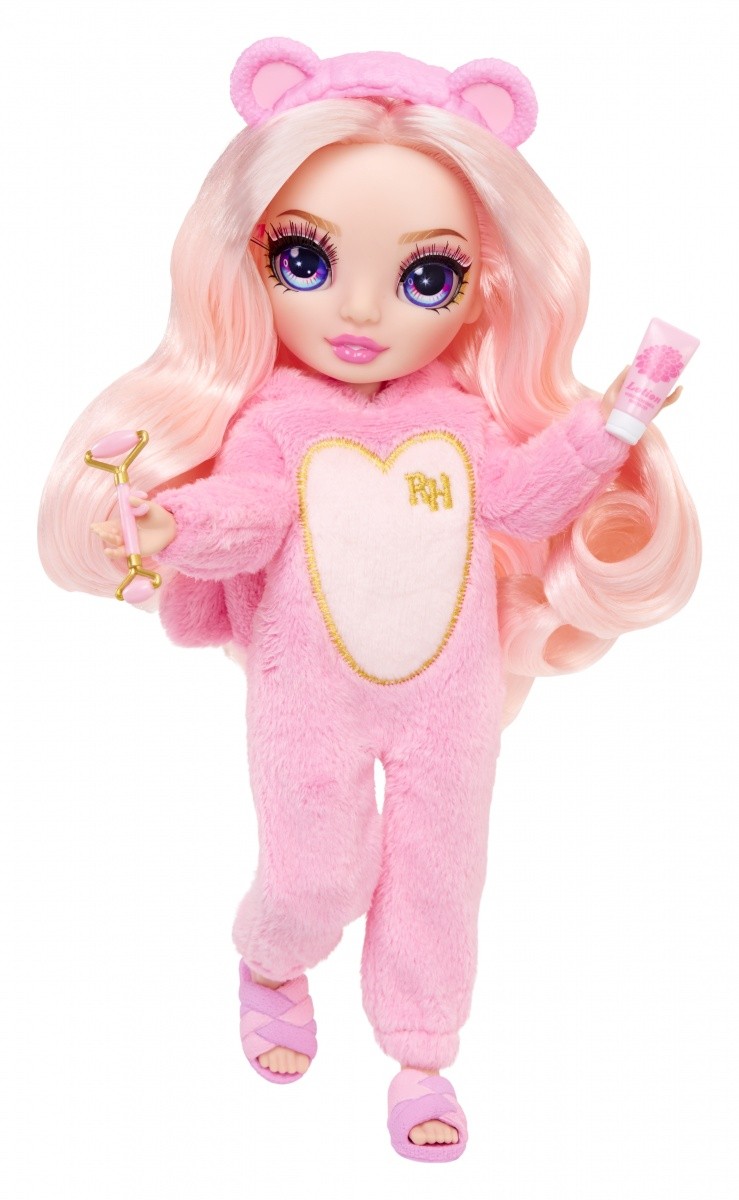 Lutka Rainbow High Junior PJ Party - Bella Pink 3