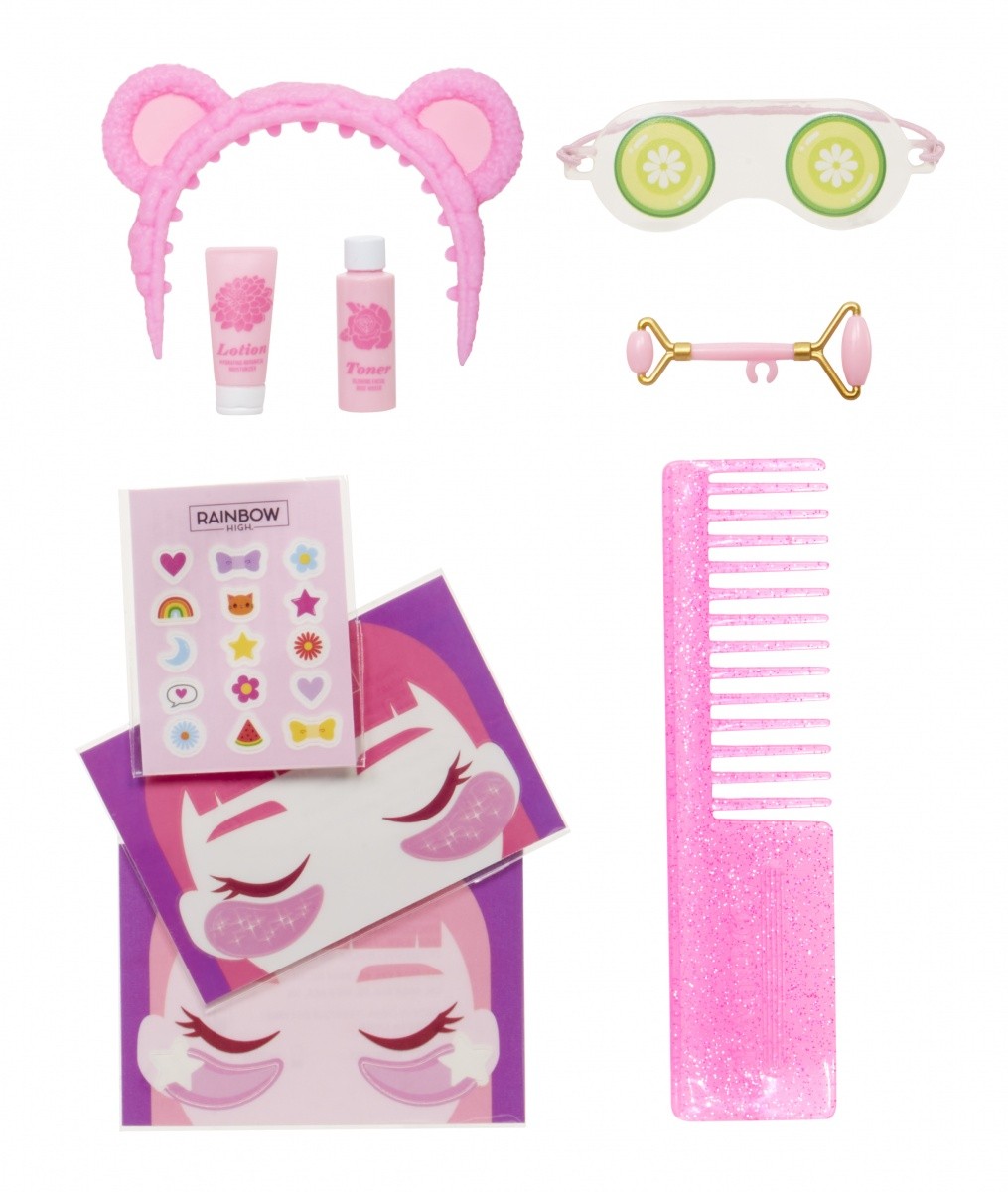 Lutka Rainbow High Junior PJ Party - Bella Pink 6