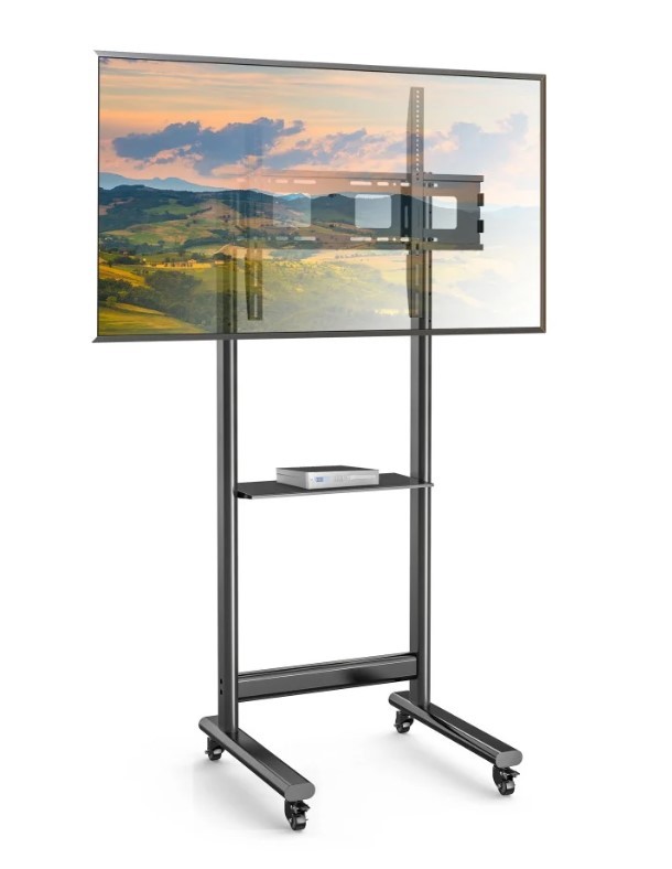 Techly Mobilni TV stojalo 50-90" z polico do 70 kg 3