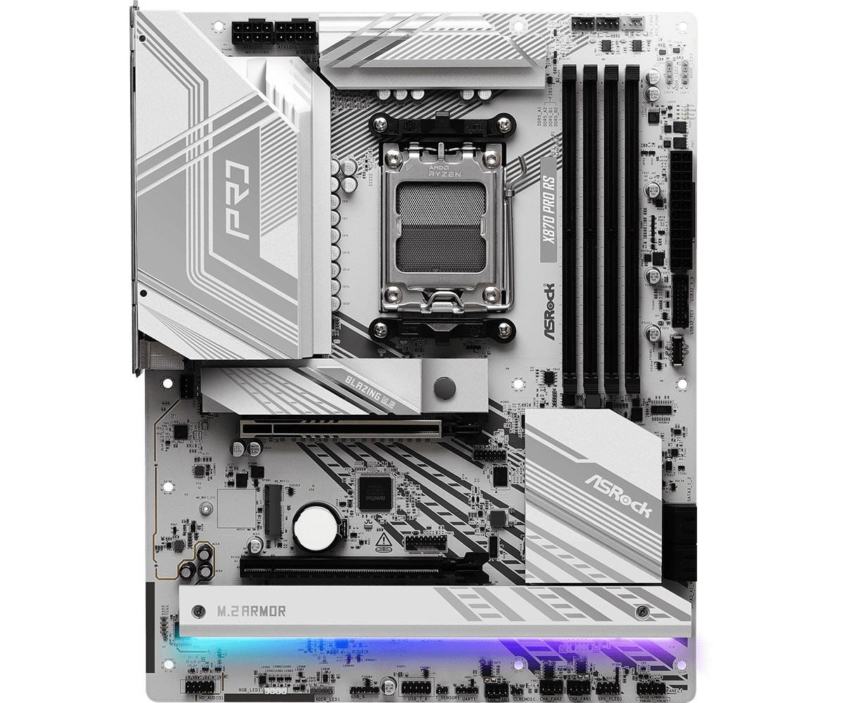 ASRock X870 PRO RS matična plošča, AM5, ATX 4