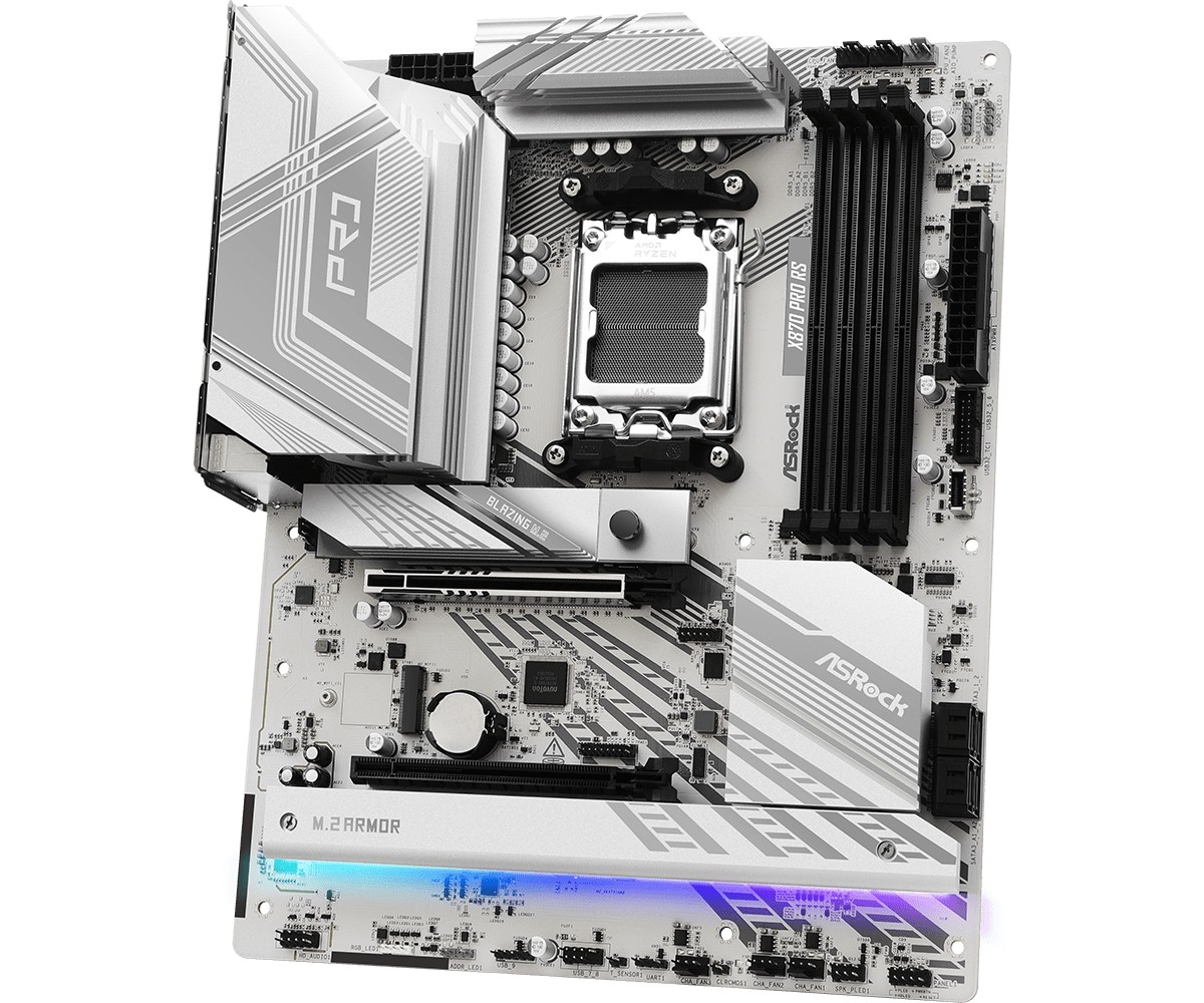 ASRock X870 PRO RS matična plošča, AM5, ATX 5