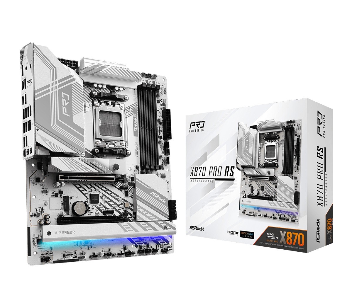 ASRock X870 PRO RS matična plošča, AM5, ATX