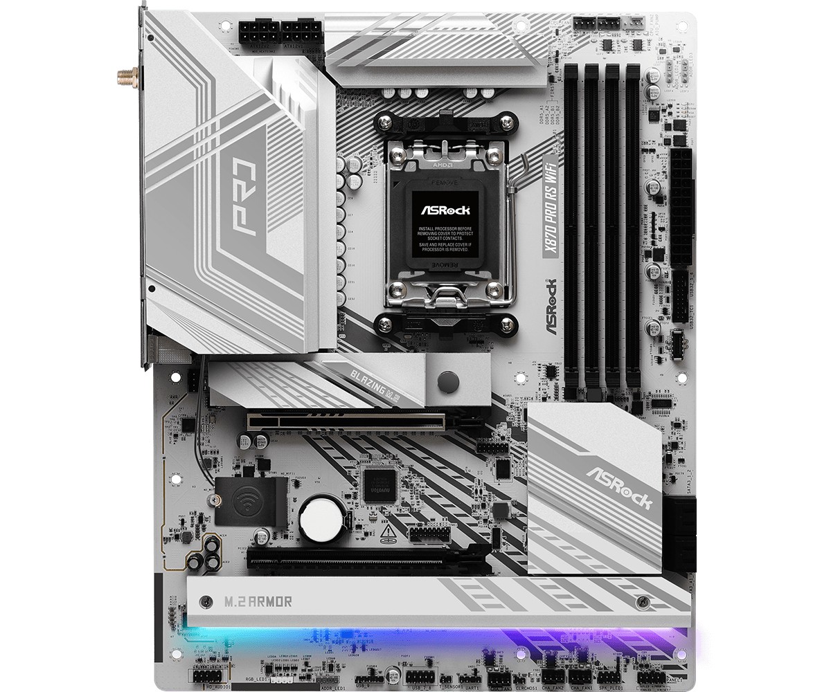 ASRock X870 PRO RS WIFI matična ploča (AM5, 4x DDR5, ATX) 4