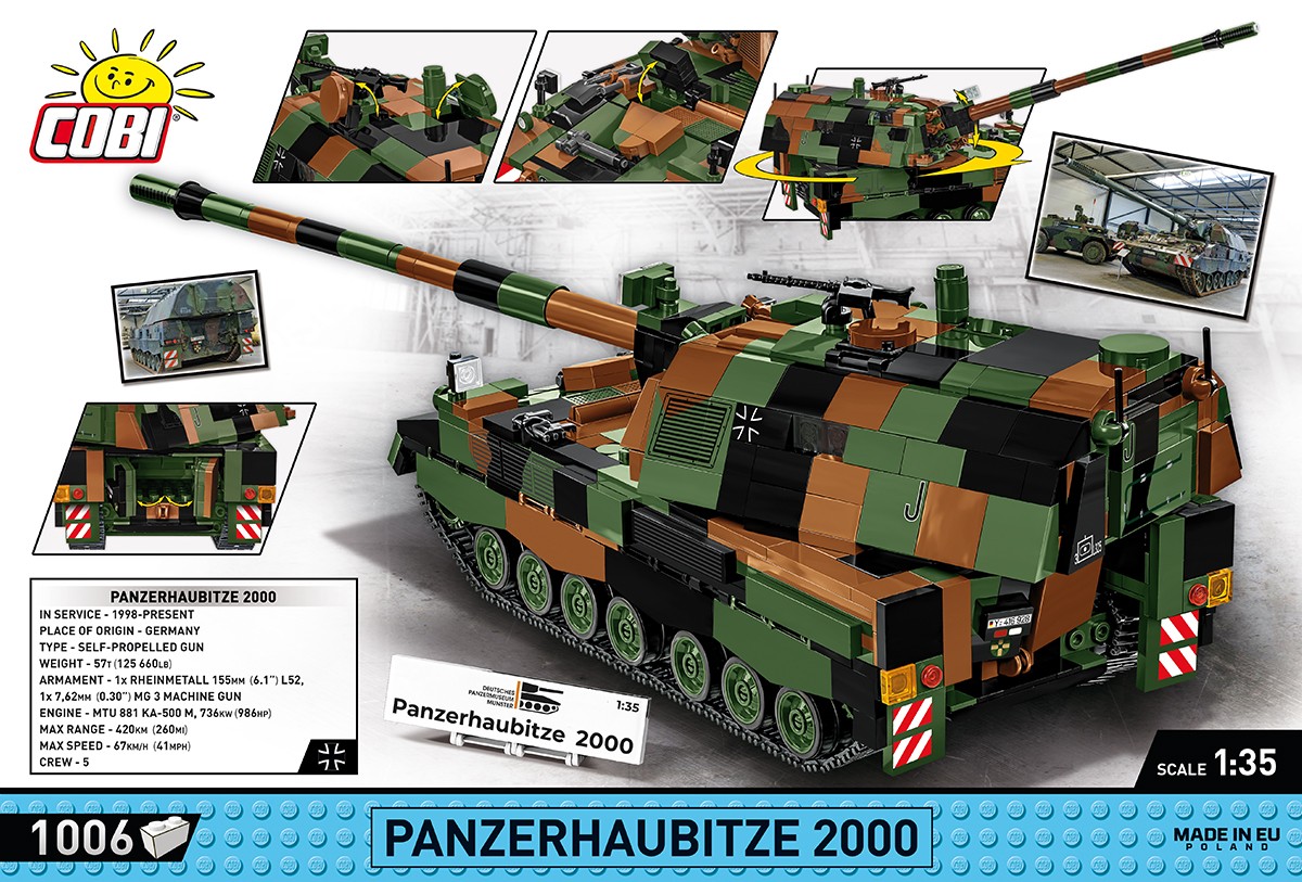 Gradbeni bloki Panzerhaubitze 2000, 1006 kosov 2