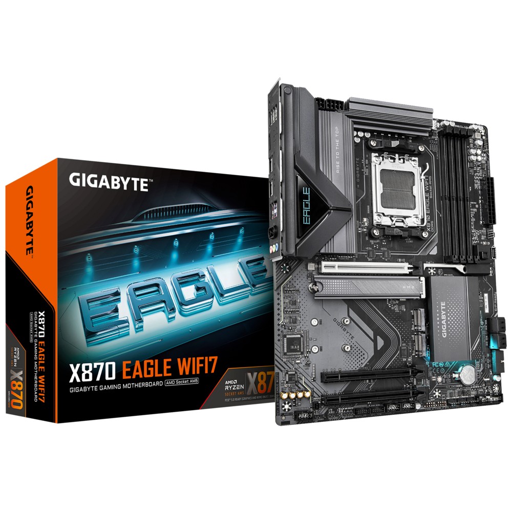 Gigabyte X870 EAGLE WIFI7 AM5 ATX matična ploča, 4 DDR5, HDMI/USB-C