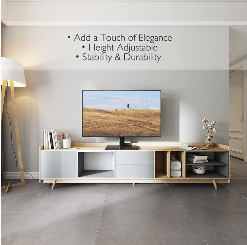 Stojalo za TV 32-65" Techly, nosilnost 45kg, črno 3