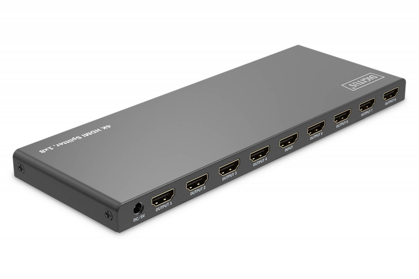 Digitus HDMI razdelilnik 1x8, 4K/60Hz UHD, HDR 2