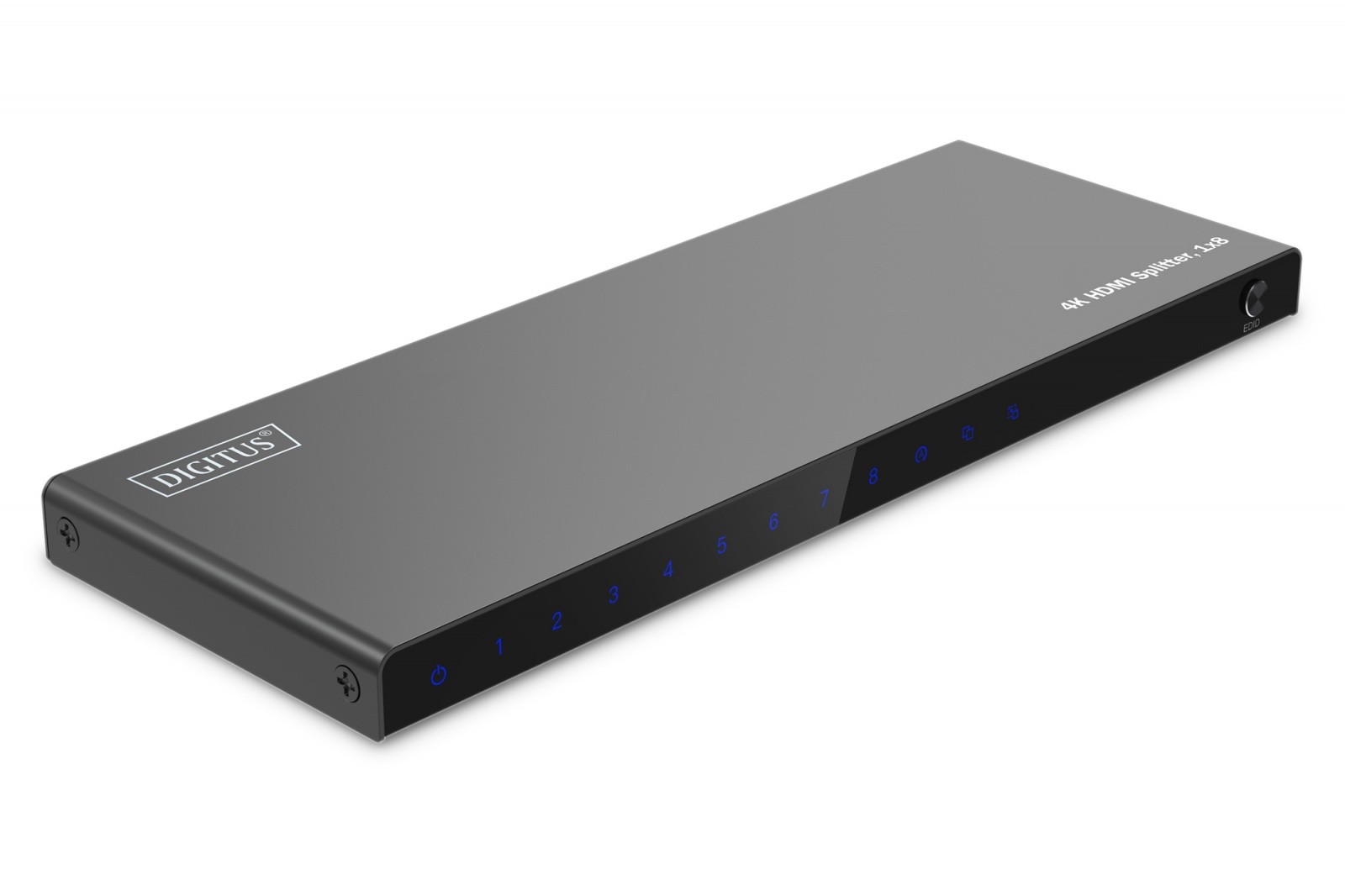 Digitus HDMI razdelilnik 1x8, 4K/60Hz UHD, HDR
