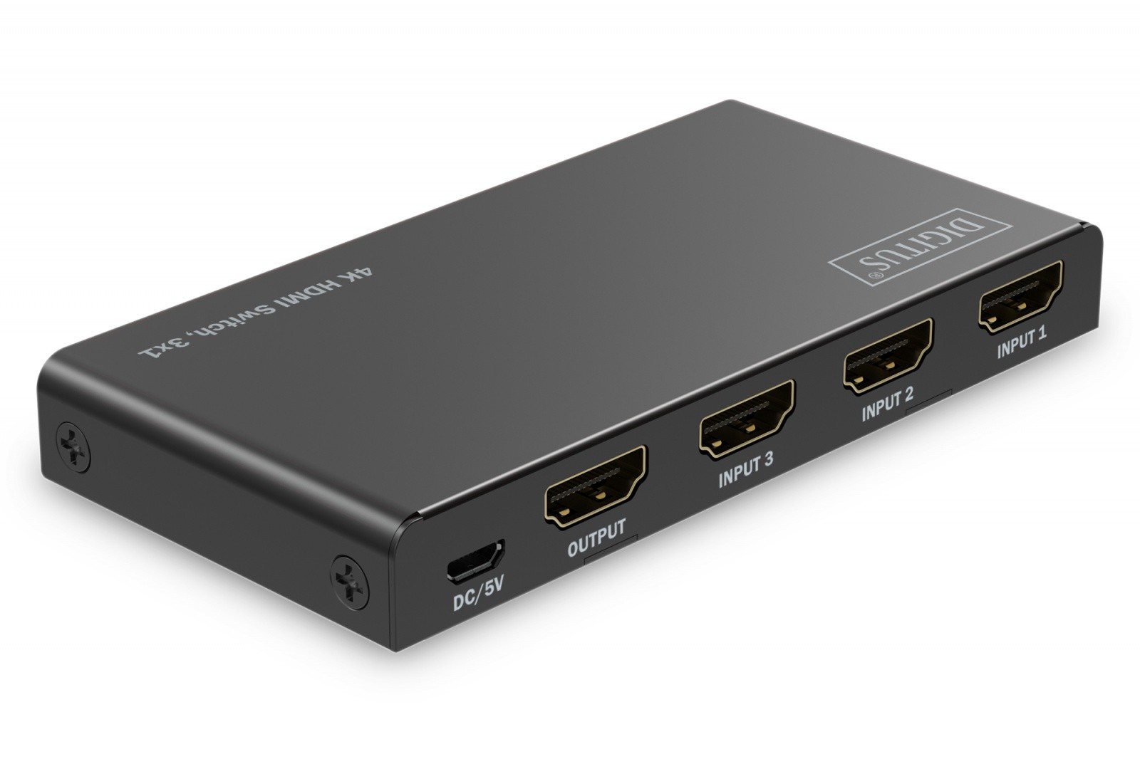 Digitus 4K HDMI 3x1 preklopnik s daljinskim upravljalnikom, 60Hz 2