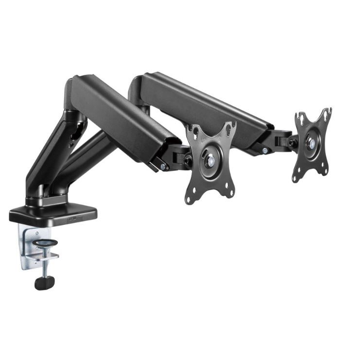 Plinski nosilec za 2 monitorja 17-32", do 9 kg, vrtljiv 8