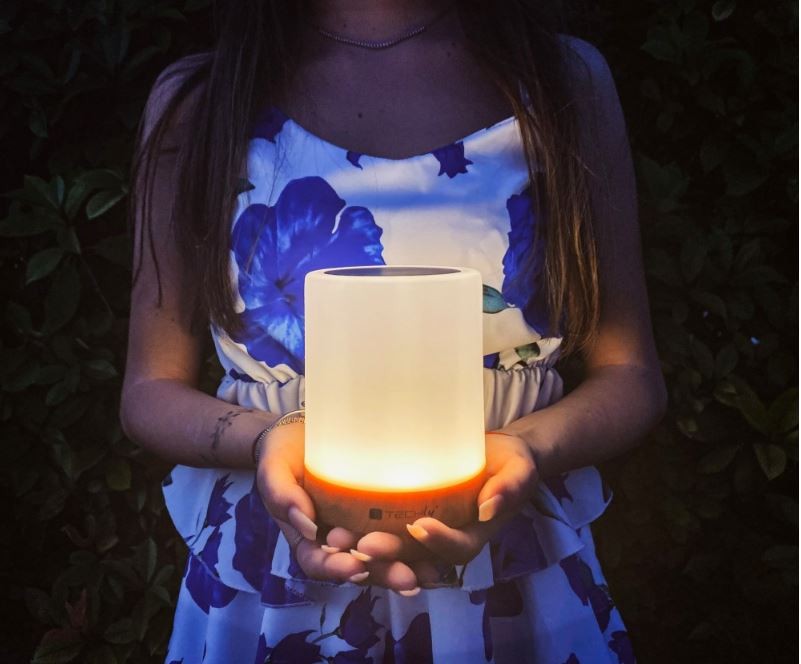 Techly LED nočna lučka, barvna, brezžična 7