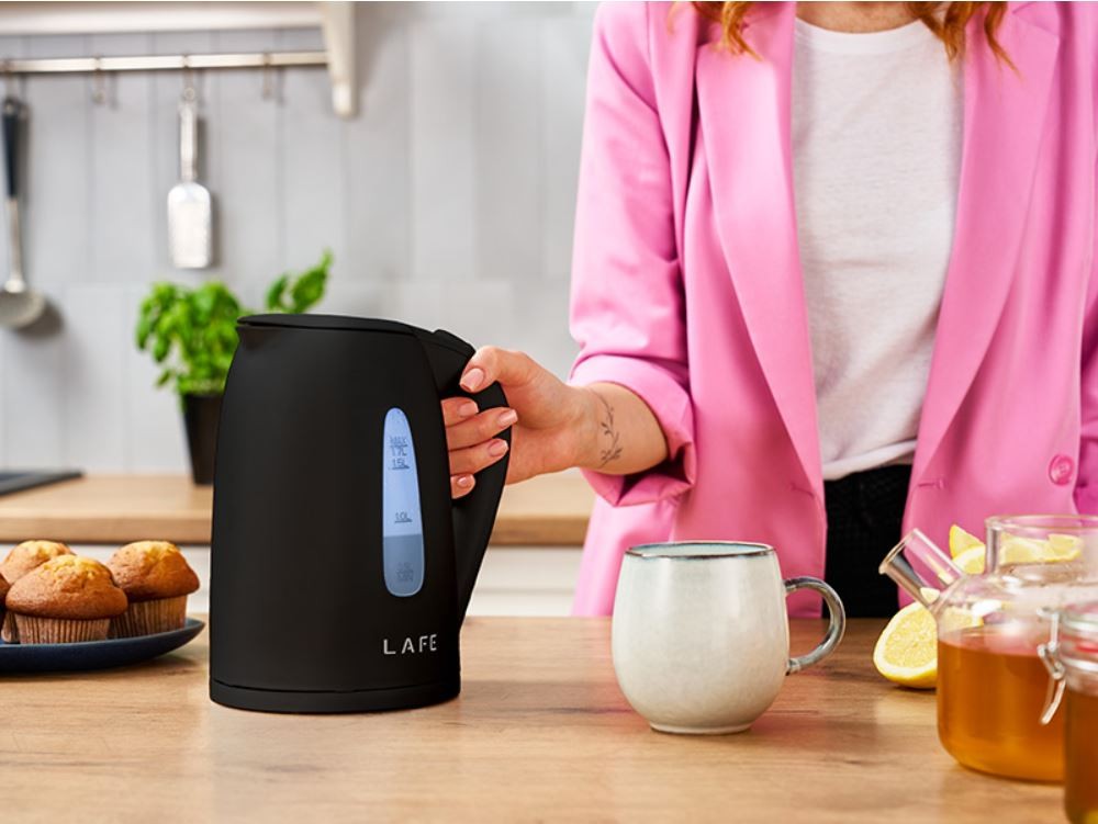 Lafe Essential kuhinjski grelnik vode 1.7L 2200W - črn 3