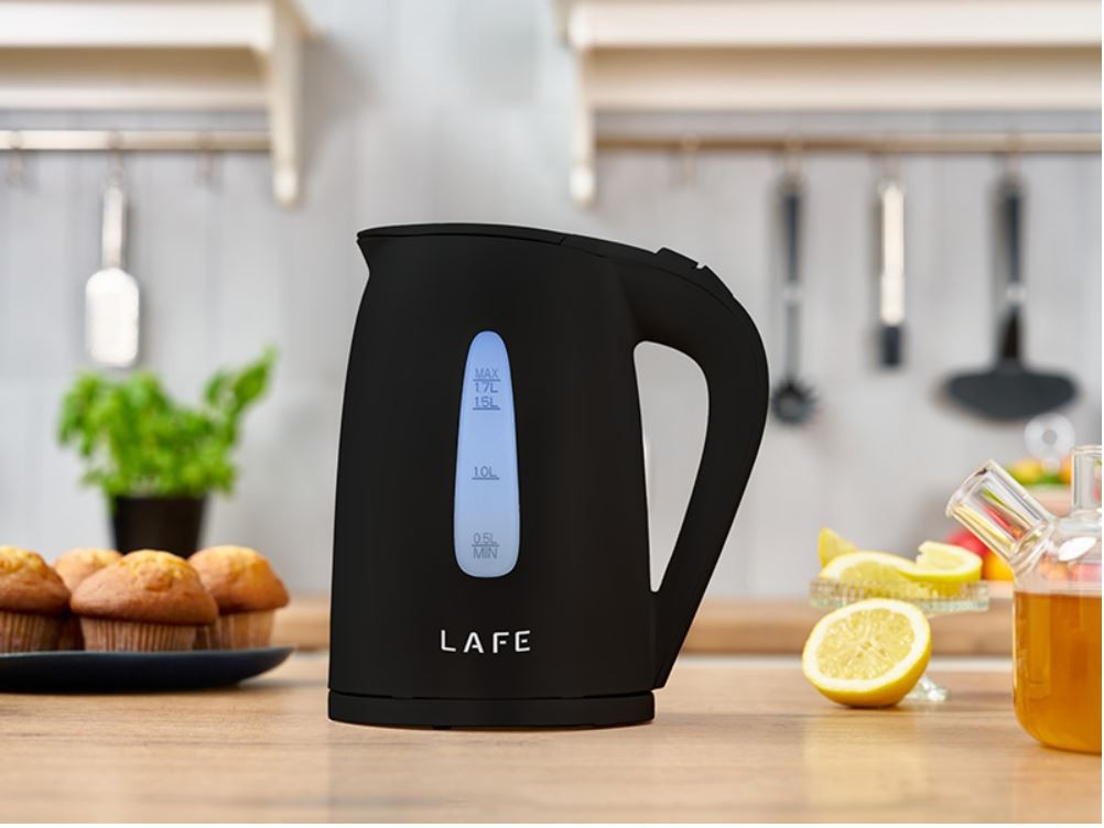 Lafe Essential kuhinjski grelnik vode 1.7L 2200W - črn 4