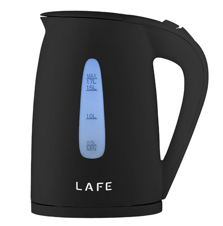 Lafe Essential kuhinjski grelnik vode 1.7L 2200W - črn