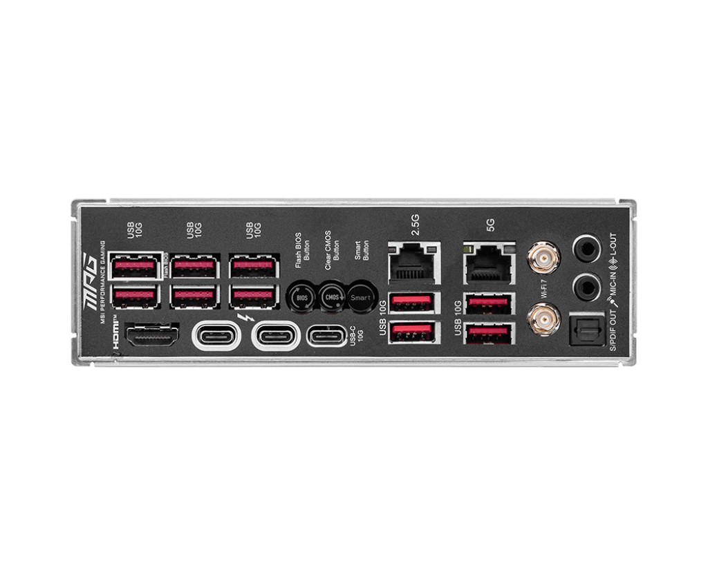 MSI MPG Z890 CARBON WIFI matična plošča, LGA 1700, 4x DDR5, HDMI/DP, ATX 2