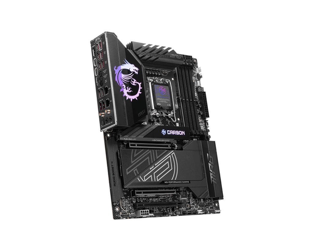 MSI MPG Z890 CARBON WIFI matična plošča, LGA 1700, 4x DDR5, HDMI/DP, ATX 3