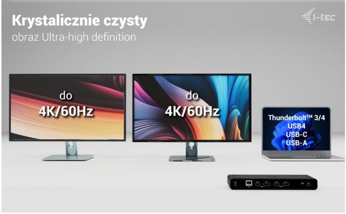 Univerzalna priklopna postaja Dual 4K USB-C, PD 85W 6
