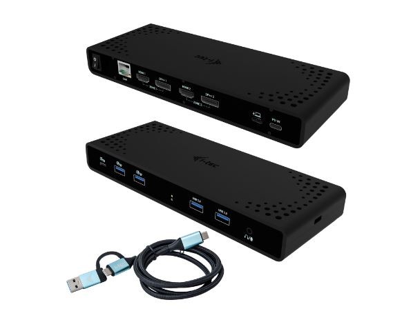Univerzalna priklopna postaja Dual 4K USB-C, PD 85W