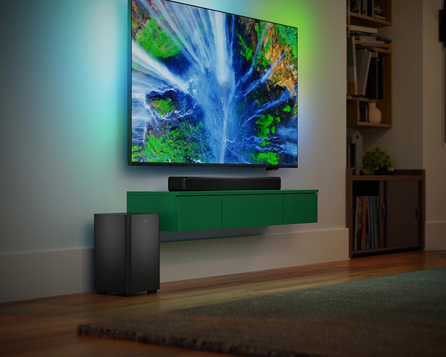 Philips TAB5309/10 soundbar 2.1 z brezžičnim subwooferjem 8