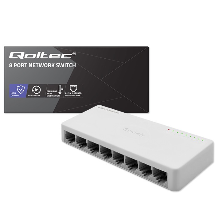 Mrežni preklopnik 8x RJ45, 1000Mbps 5