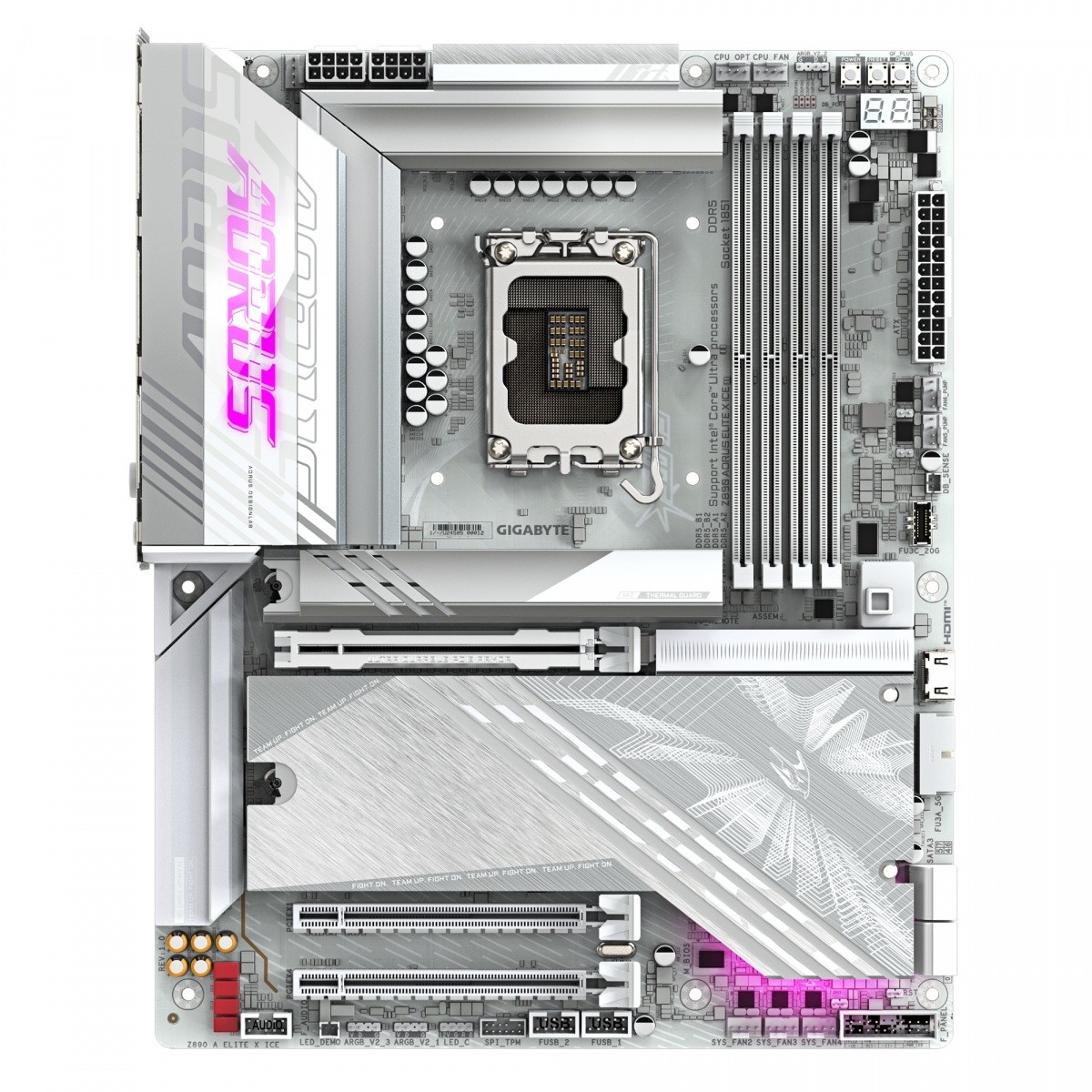 Gigabyte Z890 AORUS ELITE X ICE s1851 ATX matična ploča, 4 DDR5 2