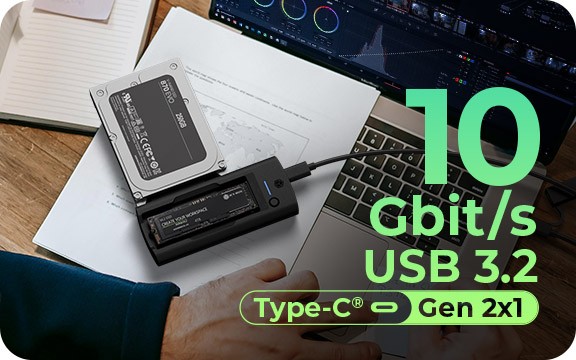 Stacionarni dok za SSD diske IB-180MS-C31 (1x 2,5"/3,5" + 1x M.2 NVMe) 4