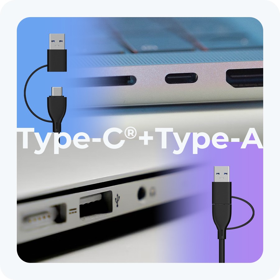 USB Hub IB-HUB1737-C3 s 7 vrati (3x USB-C, 4x USB-A) 3
