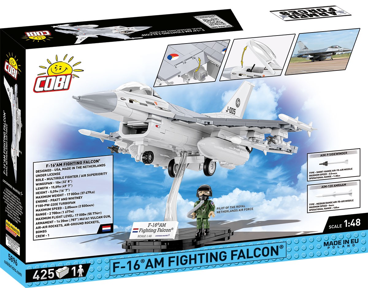 Gradbeni bloki F-16 AM Fighting Falcon (425 kosov) 3