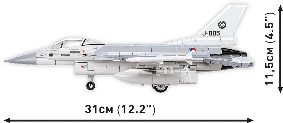 Gradbeni bloki F-16 AM Fighting Falcon (425 kosov) 4