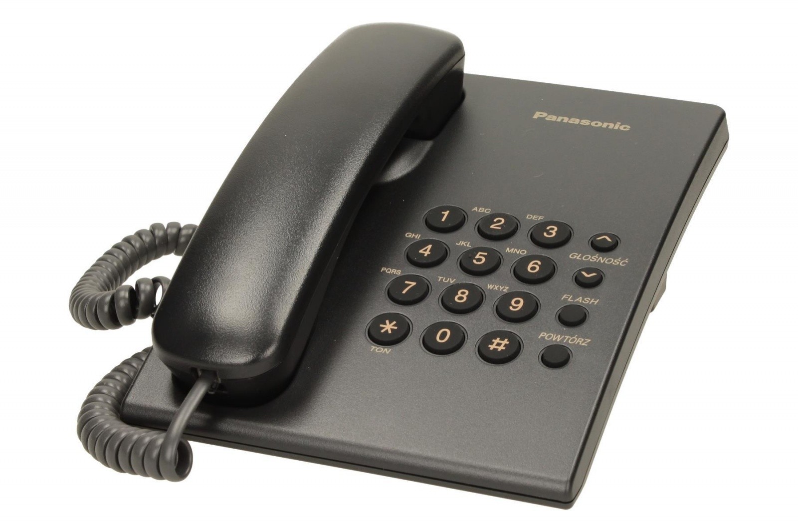 Žični DECT telefon KX-TS500, črn 3