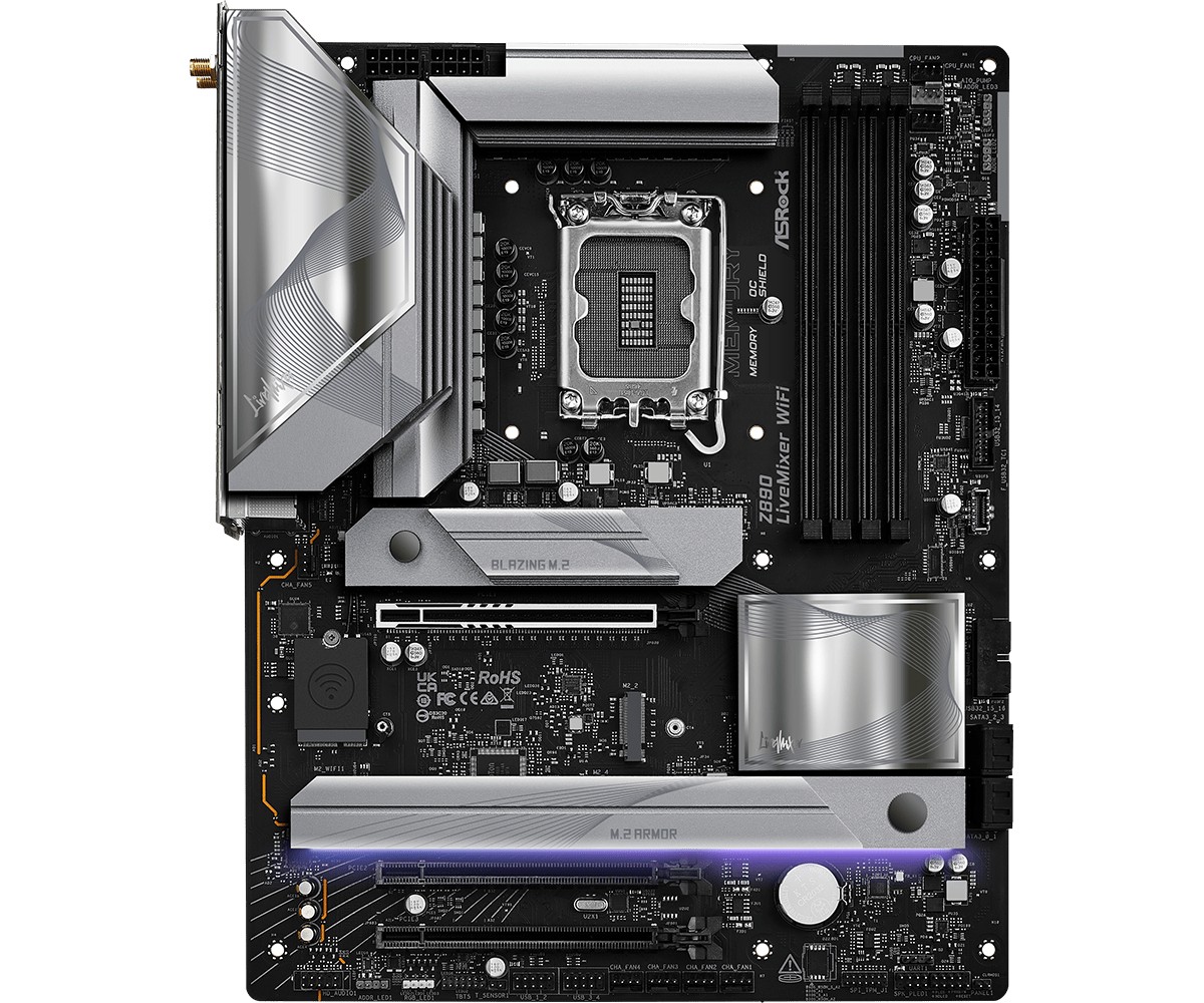 Matična plošča ASRock Z890 LiveMixer WiFi ATX 3