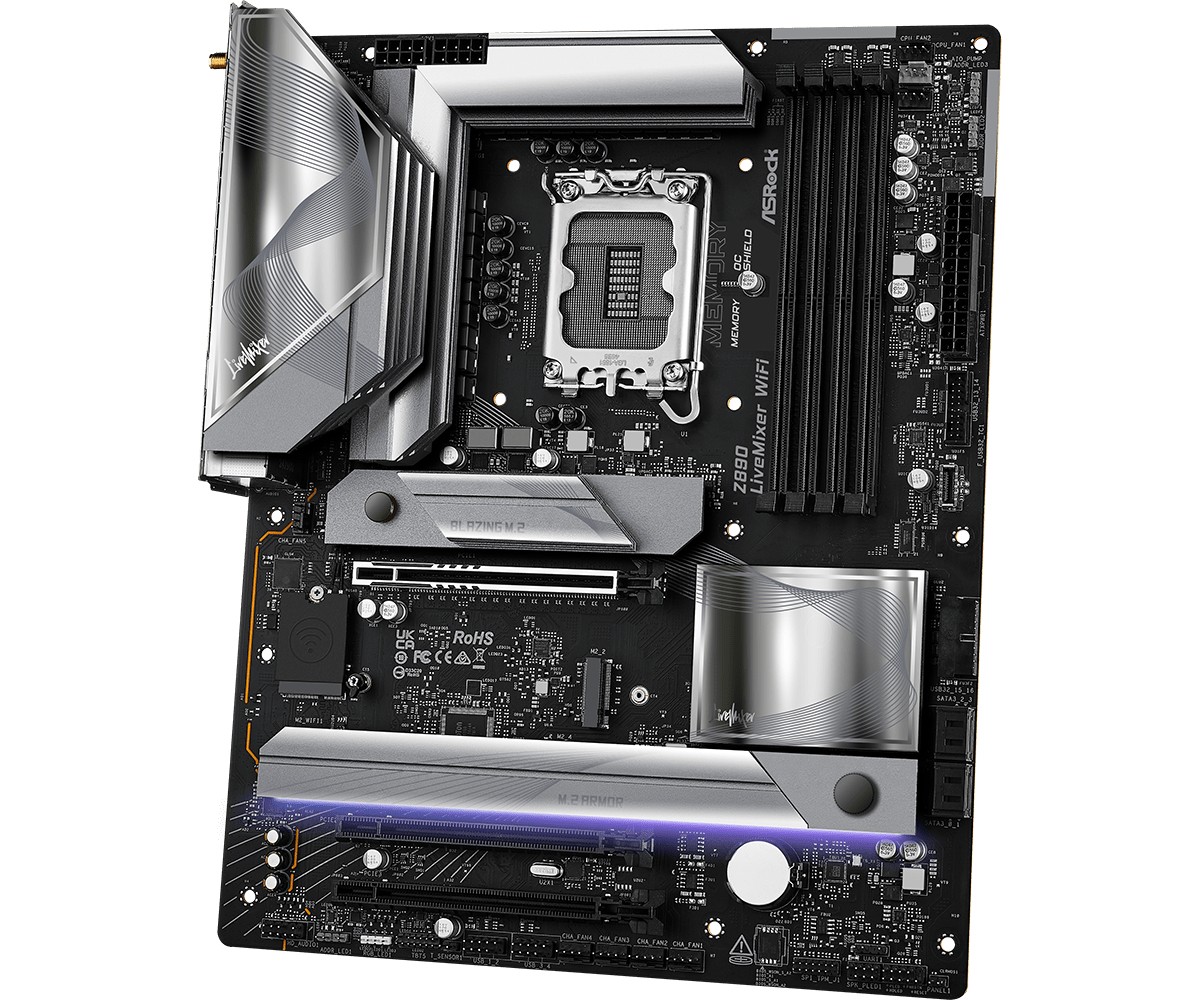 Matična plošča ASRock Z890 LiveMixer WiFi ATX 5
