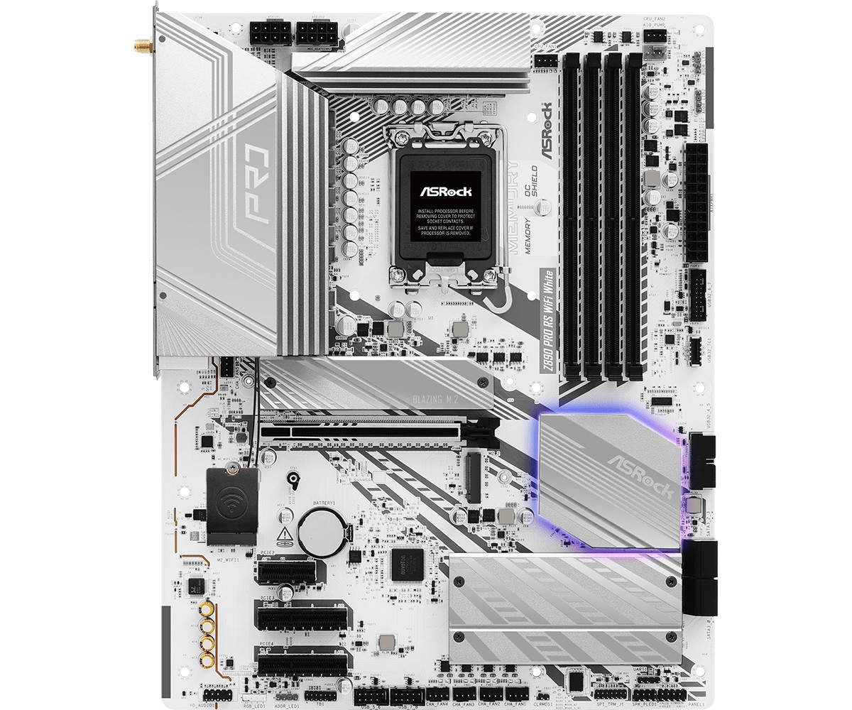 Matična plošča ASRock Z890 Pro RS WiFi White ATX 2