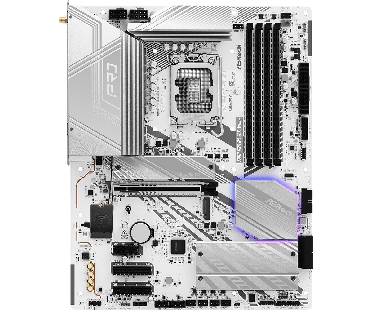 Matična plošča ASRock Z890 Pro RS WiFi White ATX 3