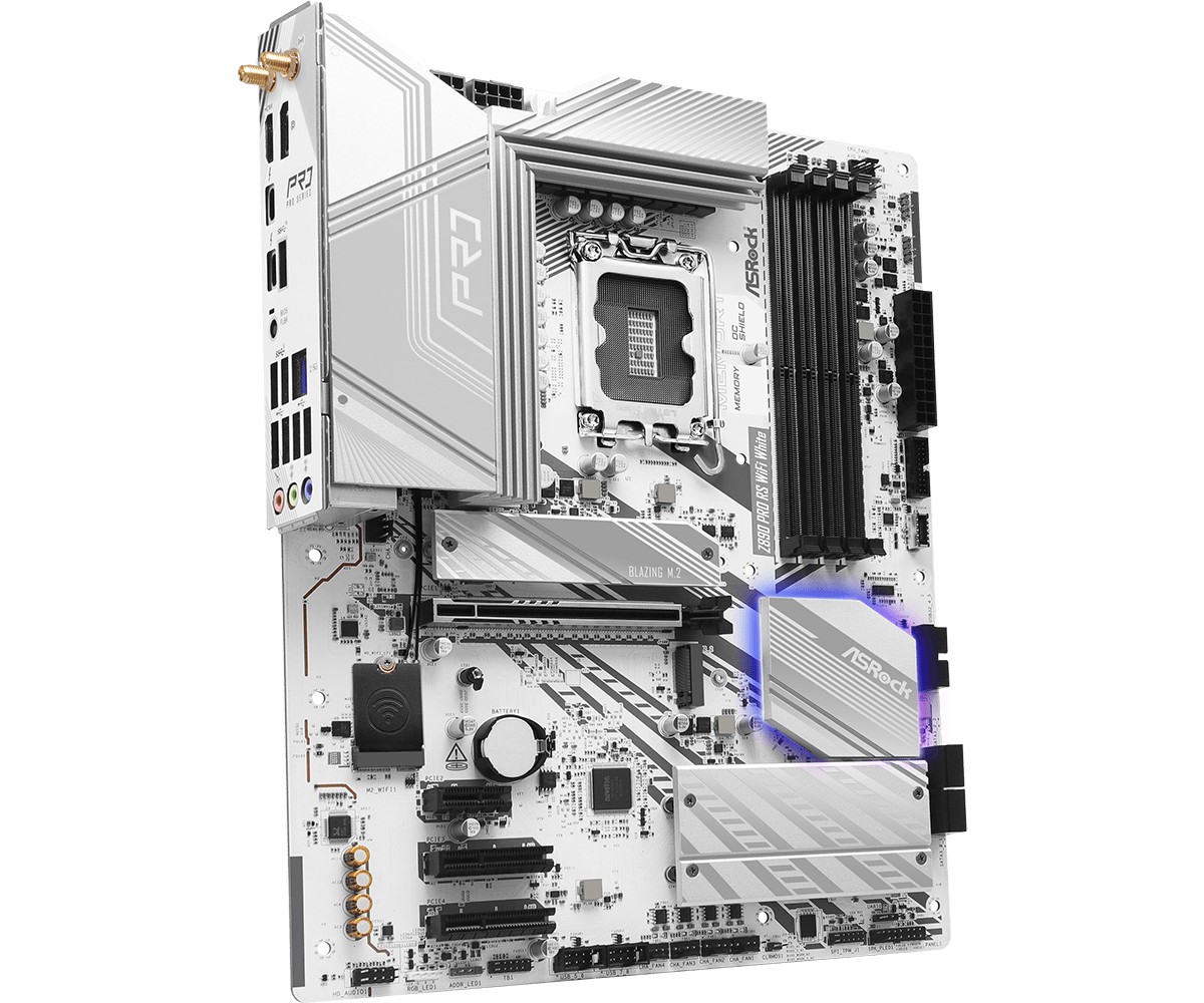 Matična plošča ASRock Z890 Pro RS WiFi White ATX 4
