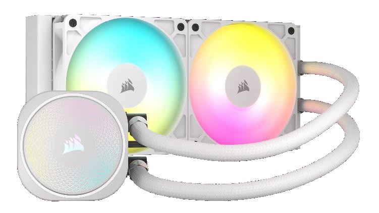 Hladilnik CPU NAUTILUS 240 ARGB, 240 mm, bel