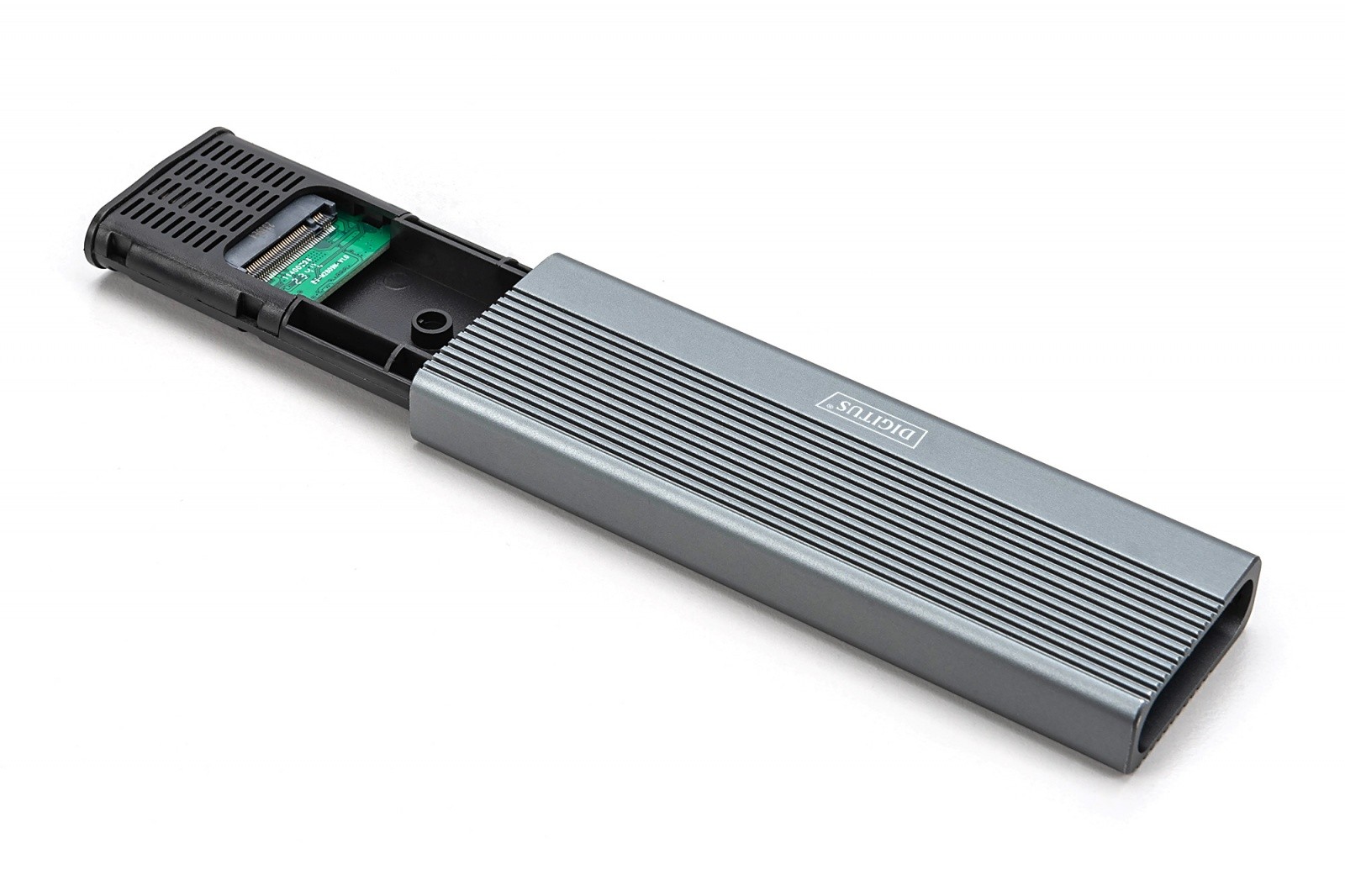 Ovitek za SSD M.2 NVMe/SATA, USB 3.1 C, aluminijast, beznapinjski 4