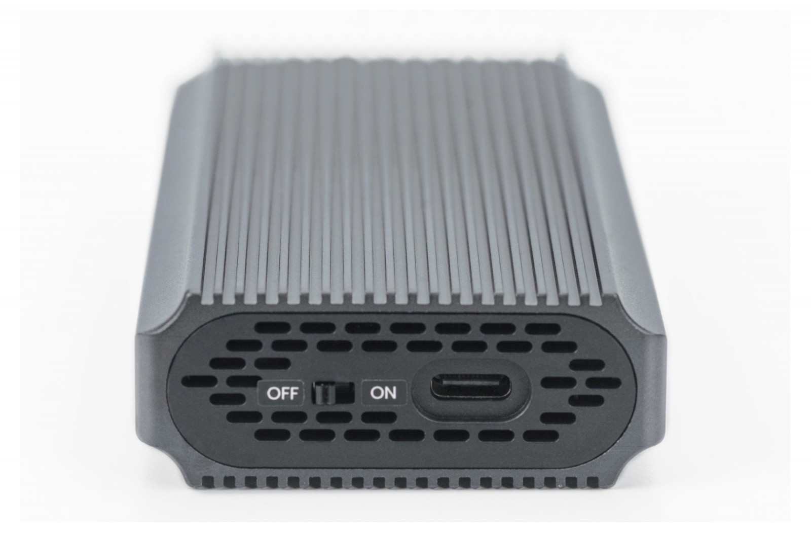Ovitek za SSD M.2 NVMe, USB4, aluminijast, beznapinjski 3