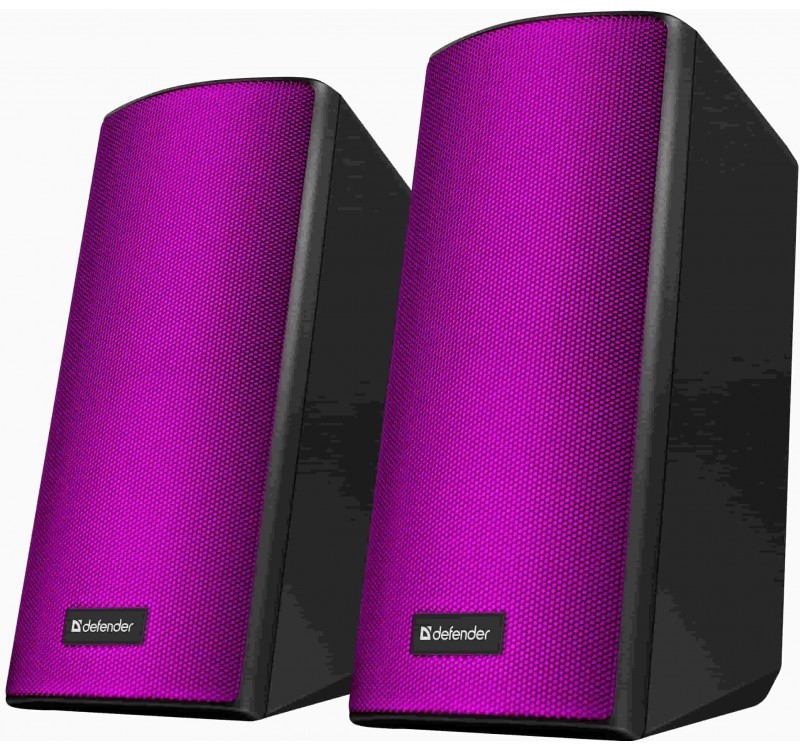 Računalniški zvočniki 2.0, 6W, LED, USB 2