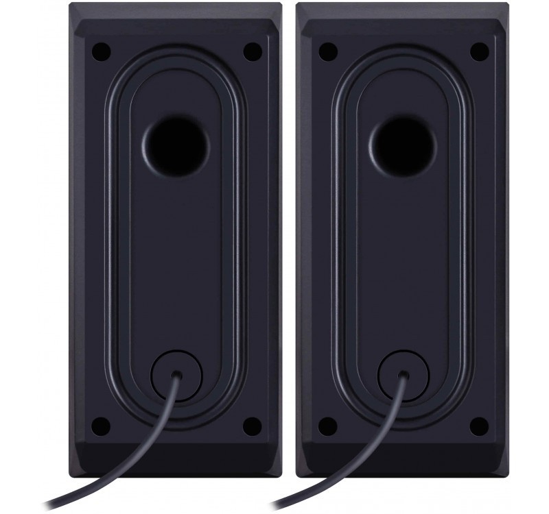 Računalniški zvočniki 2.0, 6W, LED, USB 5