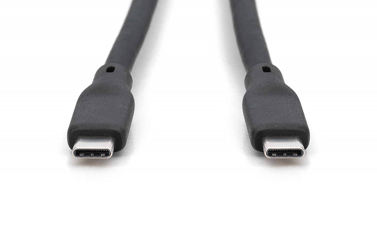 USB-C v USB-C kabel, 8K, 240W, 0,5m - črn 2
