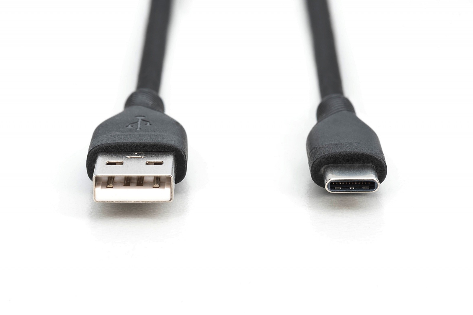 USB-A v USB-C kabel, 60W, 2m - črn 2