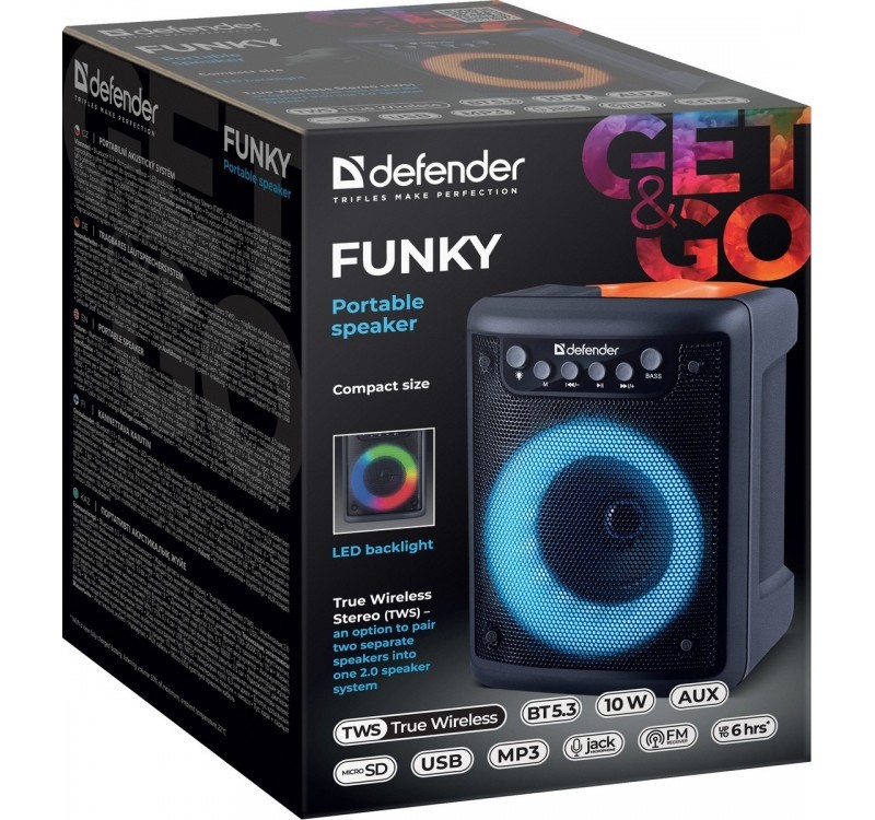 Bluetooth zvočnik FUNKY 10W 6