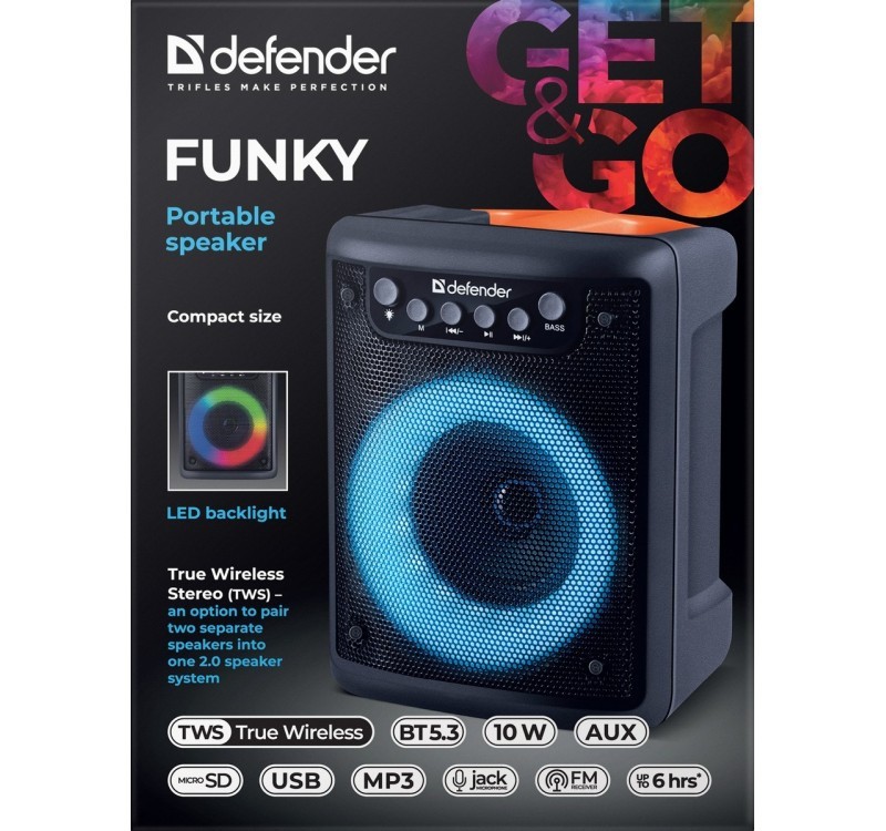 Bluetooth zvočnik FUNKY 10W 7