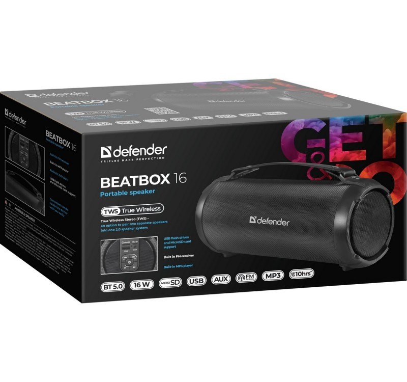 Bluetooth zvočnik Defender BEATBOX 16W 2